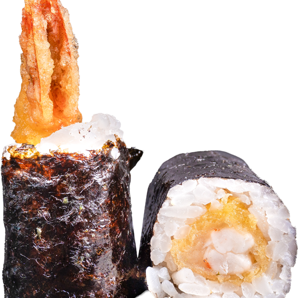MAKI TEMPURA  LANGOSTINO 8U