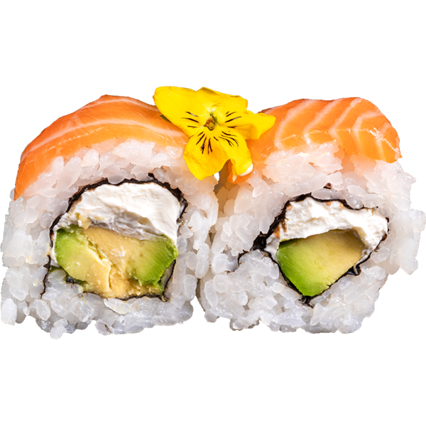 URAMAKI SALMÓN Y QUESO 4U